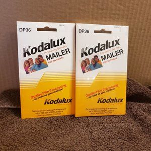6 Vintage Kodalux Picture Photo Mailers for 36 Prints